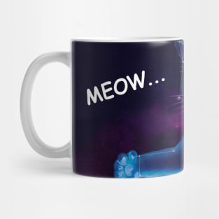 cat cosmos Mug